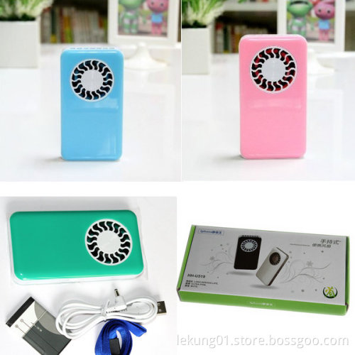 2015 new arrival rechargeable handheld usb mini fan